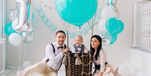 Идеи для фотосессии с воздушными шарами